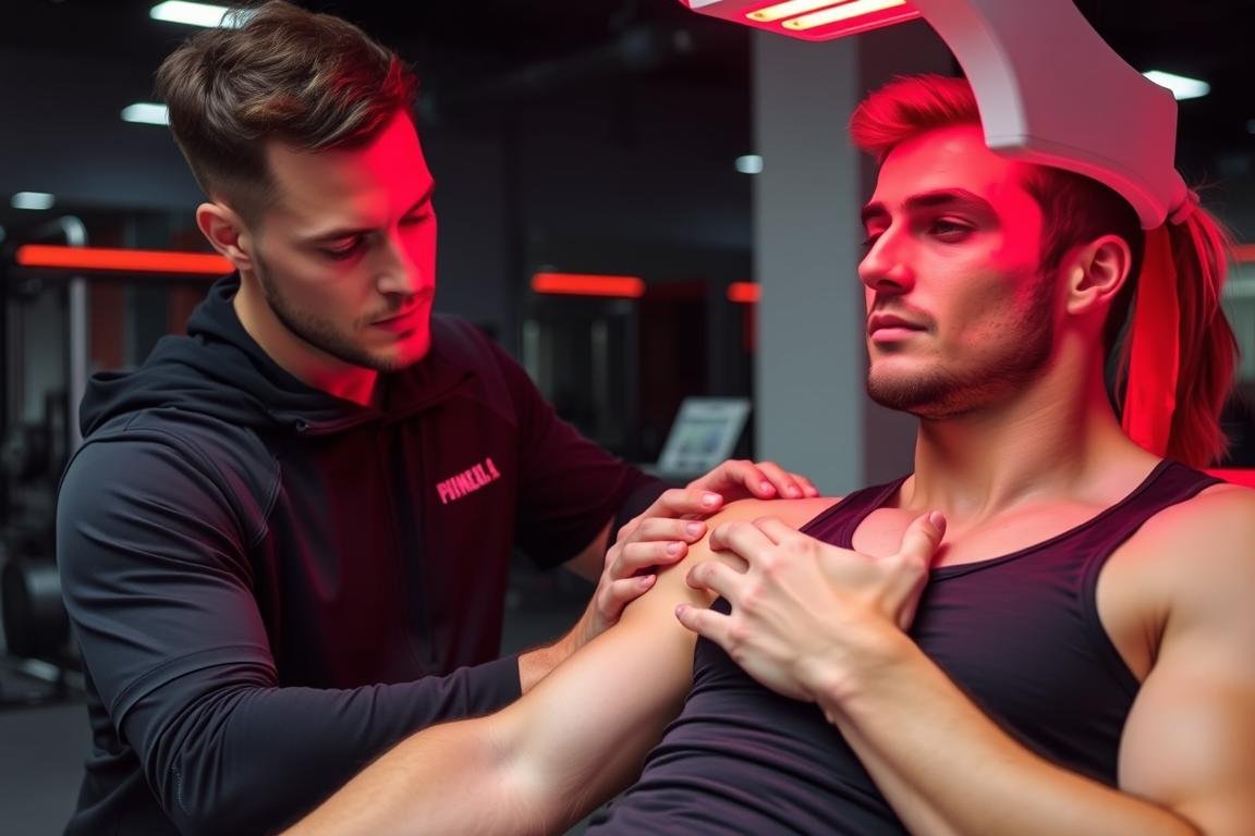 Athletic performance enhancement using red light therapy