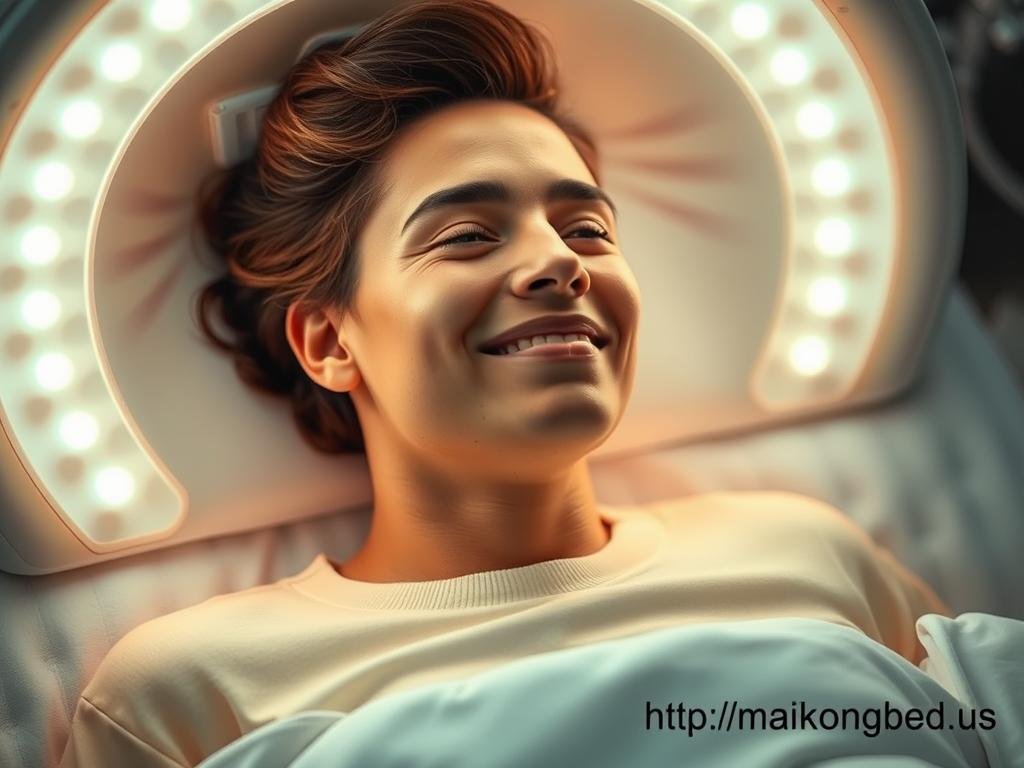 LED bed for mood and energy improvement