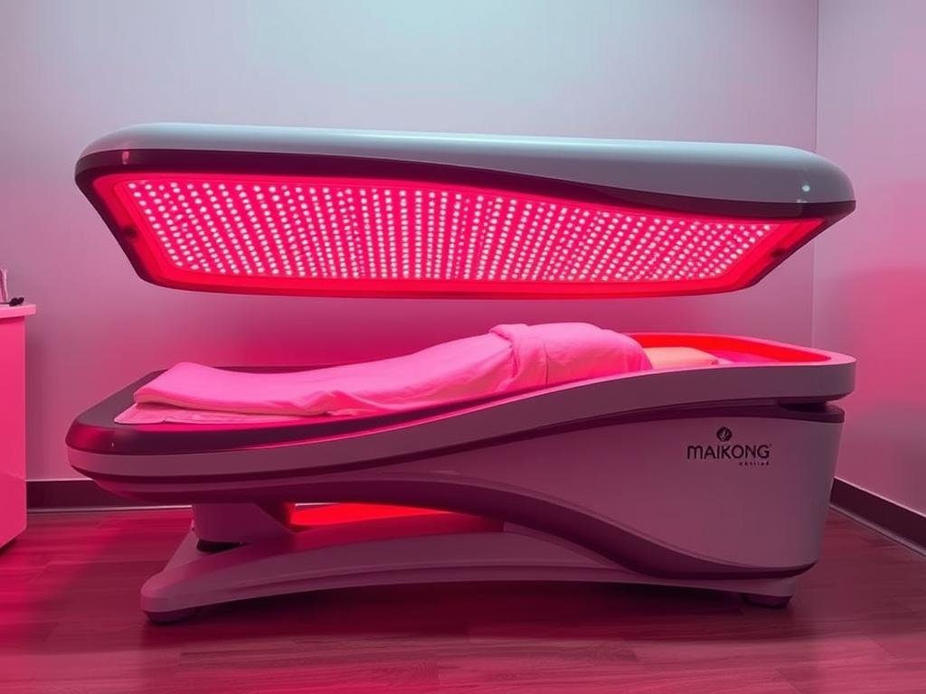 MAIKONG Red Light Therapy Bed with full-body coverage