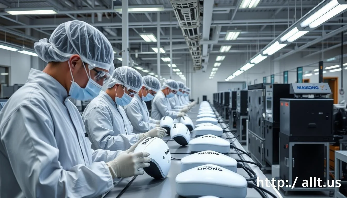 MAIKONG-manufacturing-facility-producing-LLLT-Masks-and-other-light-therapy-devices