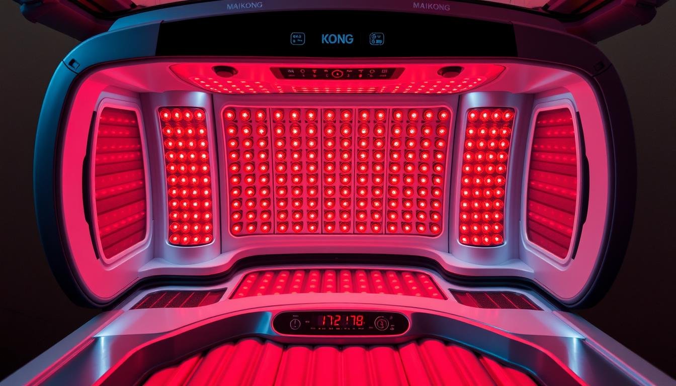 MAIKONG's advanced Red Light Tanning Bed technology