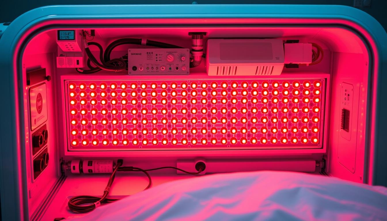 Technical components of MAIKONG red light therapy bed