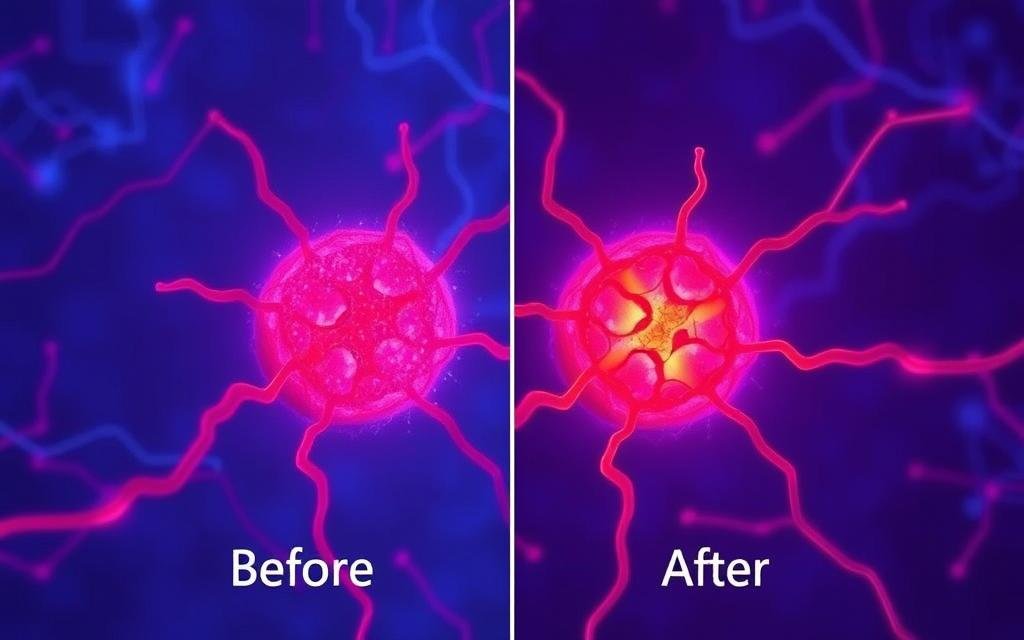 Visualization of improved blood circulation from red light therapy