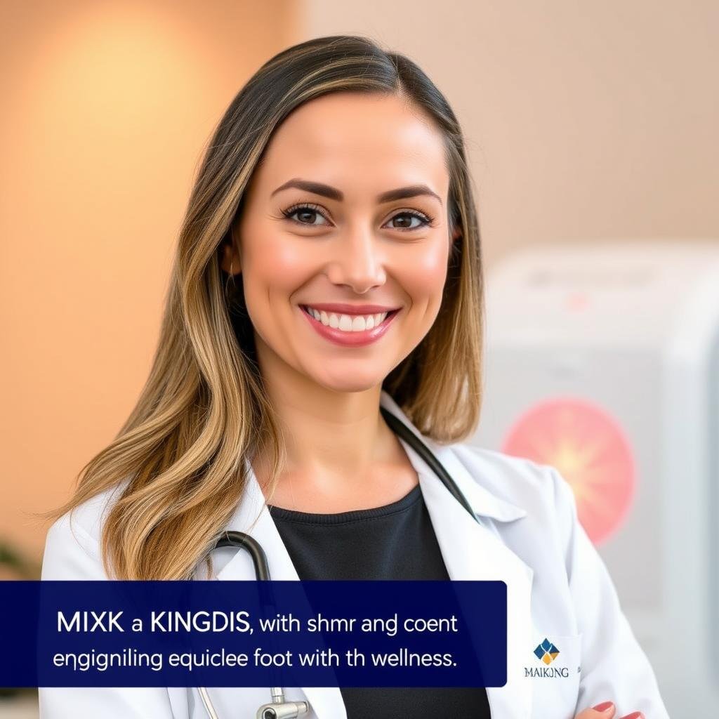 Wellness clinic owner testimonial for MAIKONG red light therapy bed