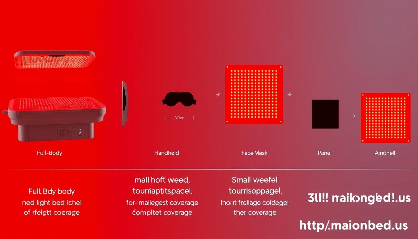 Comparison of different red light therapy devices for sleep improvement