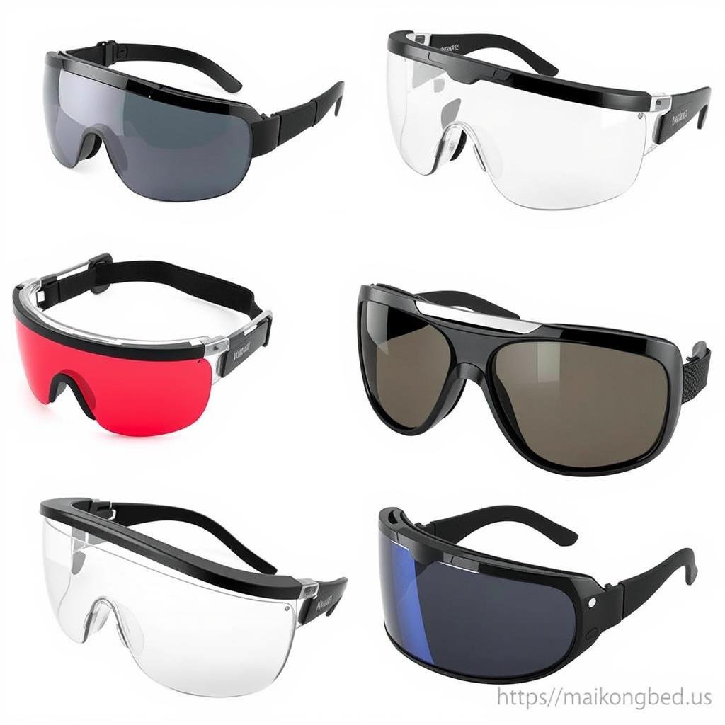 Eye protection accessories for red light therapy