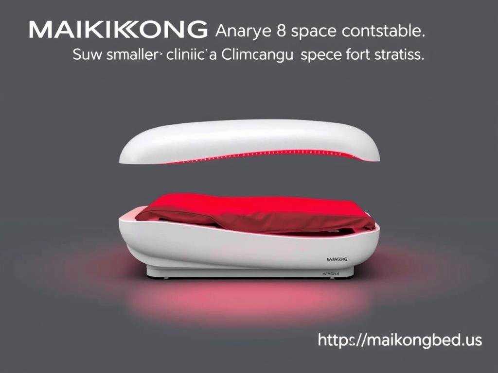 MAIKONG Compact Series Red Light Therapy Bed for smaller clinics