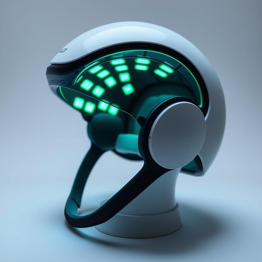 MAIKONG LLLT helmet for scalp and brain treatment