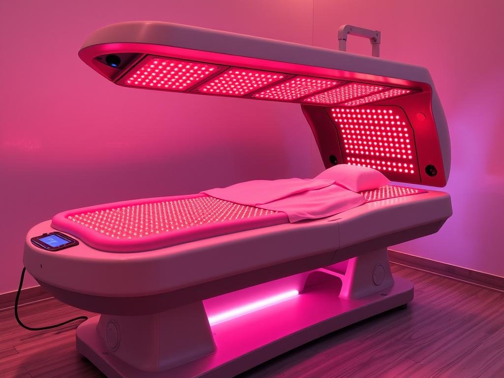 MAIKONG Professional Red Light Therapy Bed for commercial use