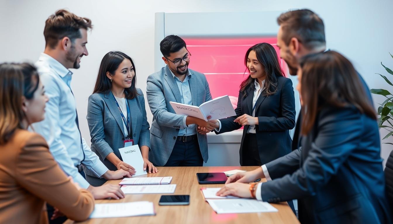 MAIKONG business partnership meeting with agents