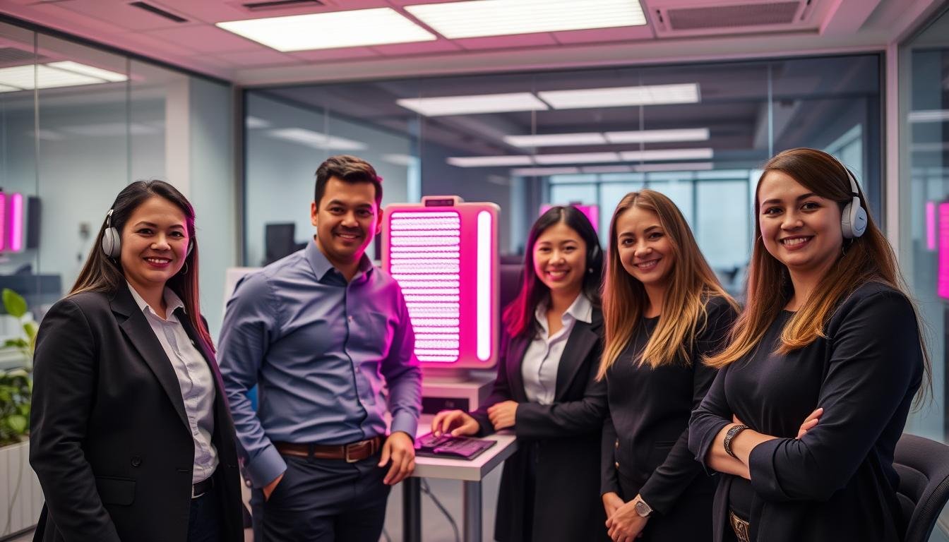 MAIKONG customer support team and manufacturing facility