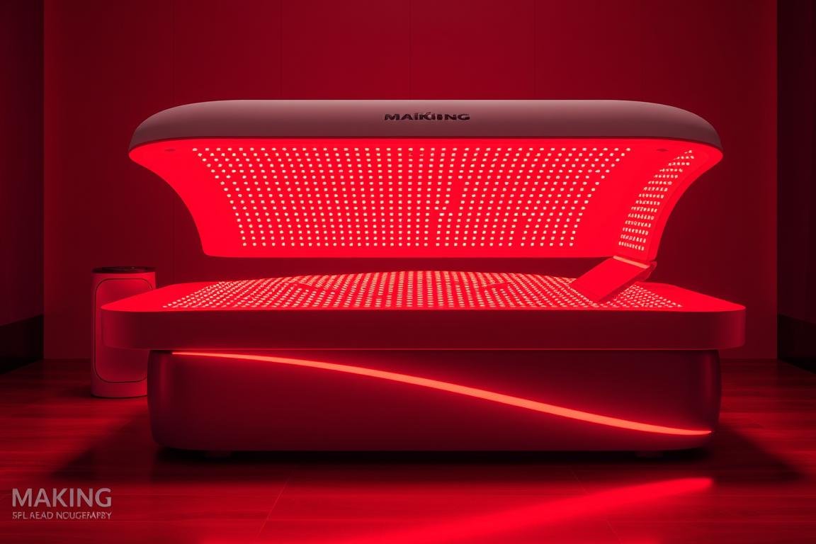 MAIKONG full-body red light therapy bed