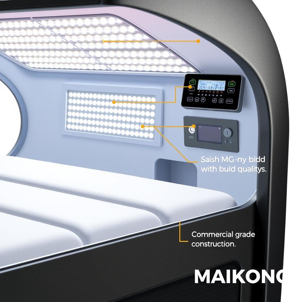 MAIKONG infrared bed with advanced technical features
