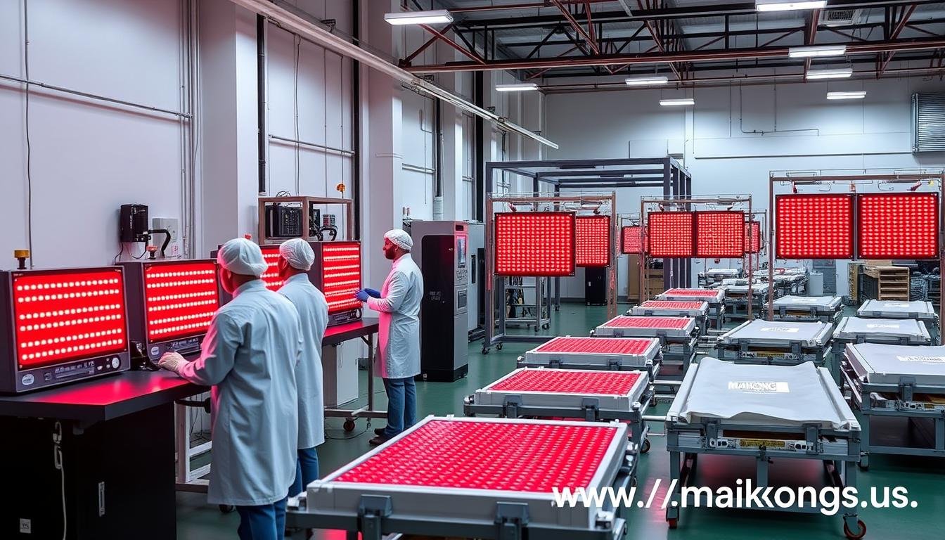 MAIKONG manufacturing facility showing quality control process