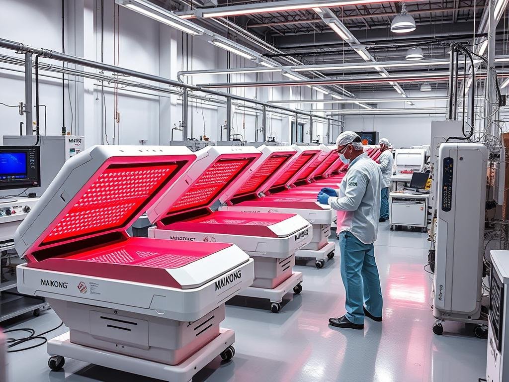 MAIKONG manufacturing facility showing quality control processes