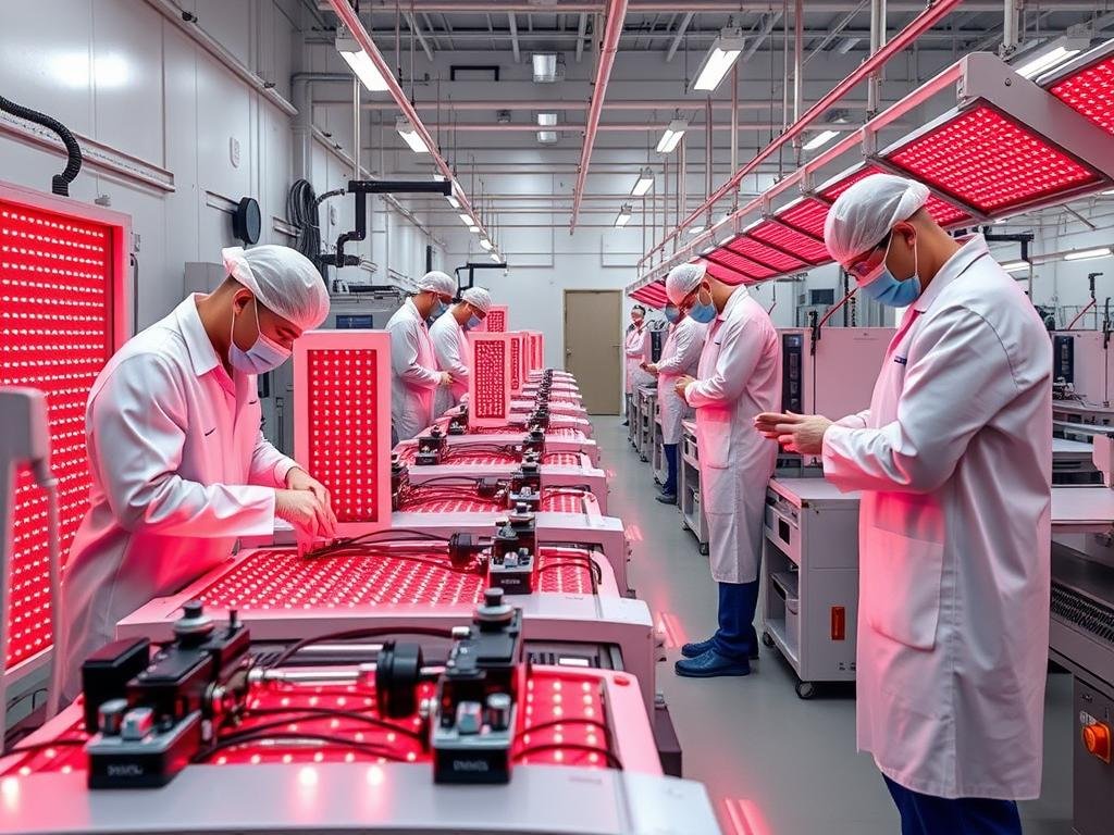 MAIKONG quality control process for red light therapy beds