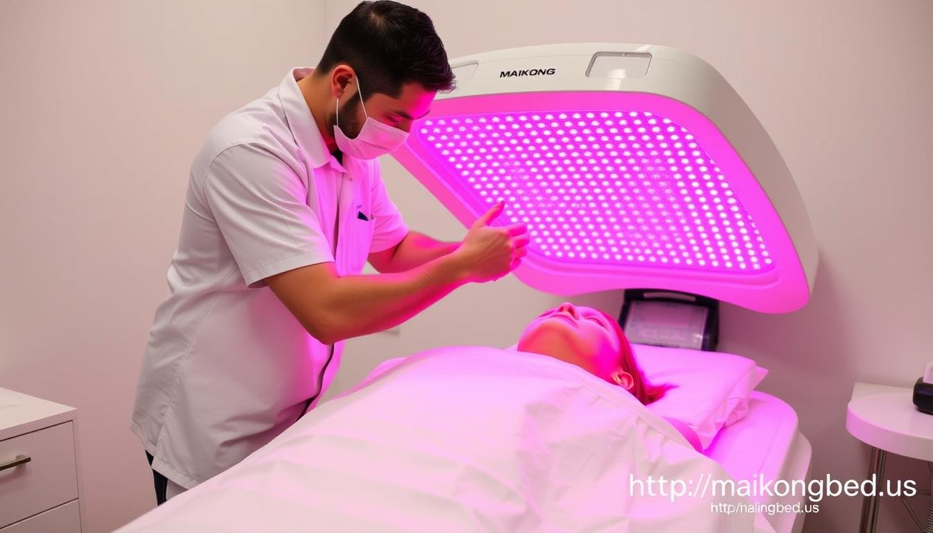 MAIKONG red light bed installation and maintenance