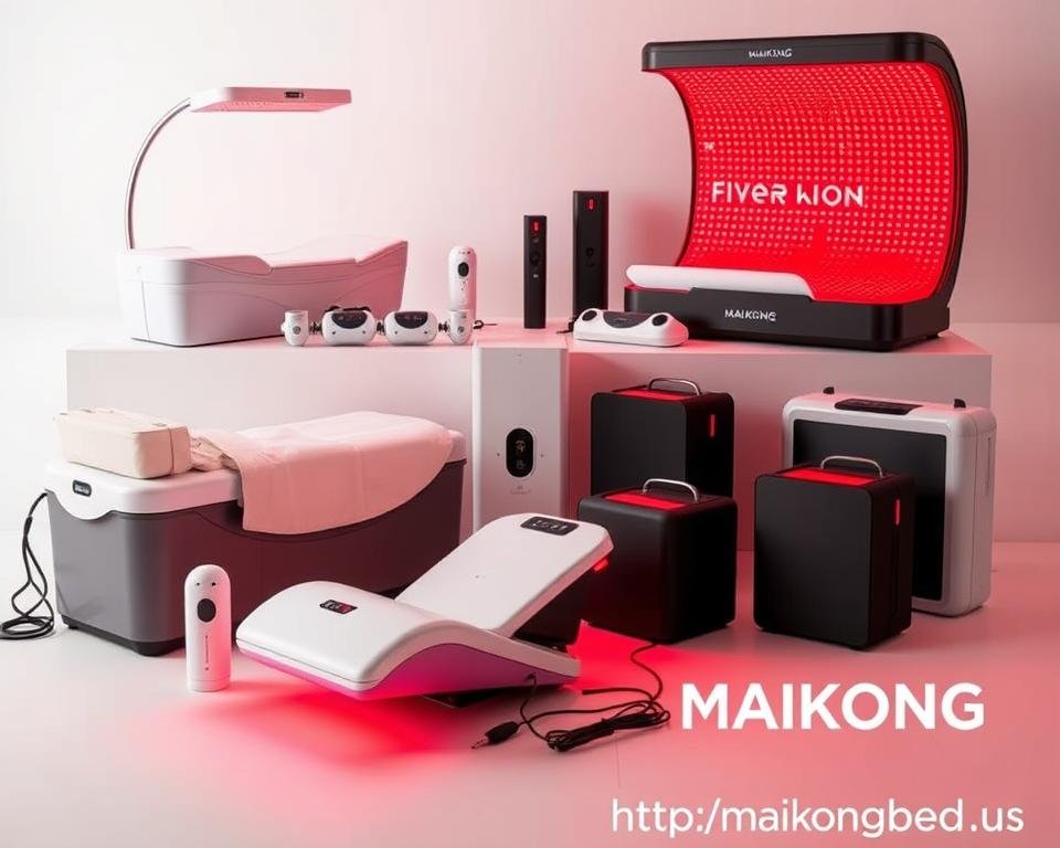MAIKONG red light therapy bed product lineup