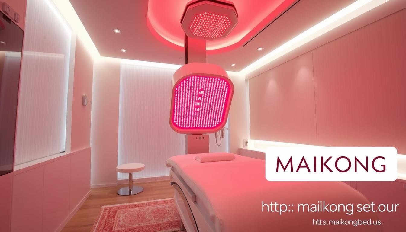 MAIKONG red light therapy system in luxury wellness center