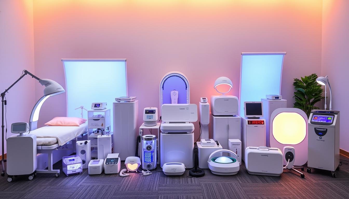 MAIKONG's complete product line of light therapy devices