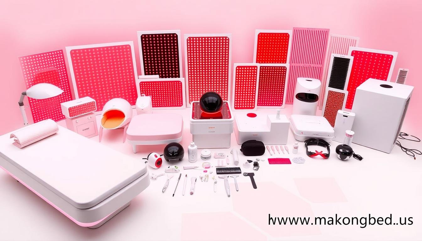 MAIKONG's complete product range of red light therapy devices