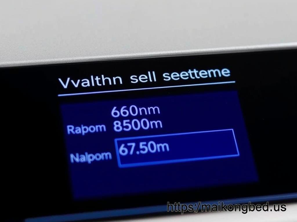MAIKONG's wavelength customization interface