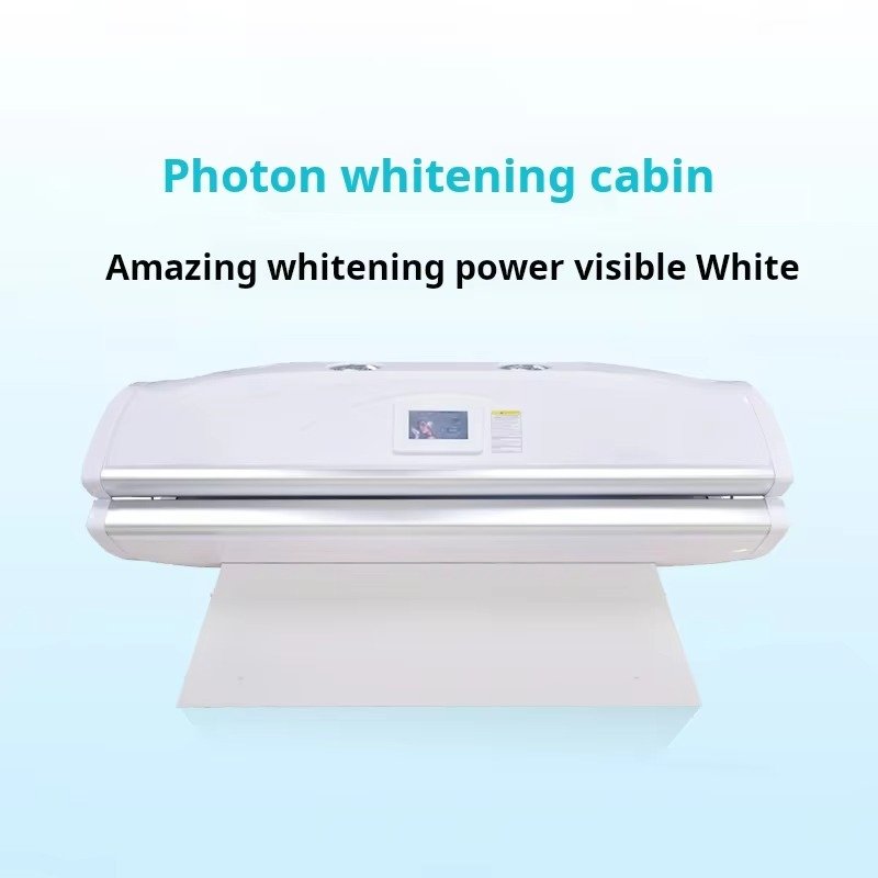 MAIKONG red light therapy bed showing full-body design with LED panels