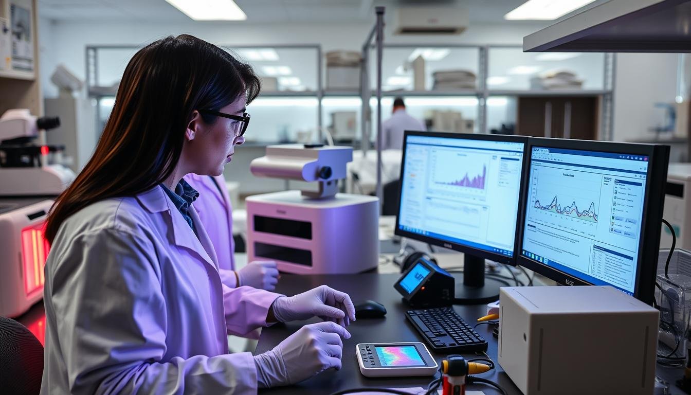 Scientific research being conducted on red light therapy safety