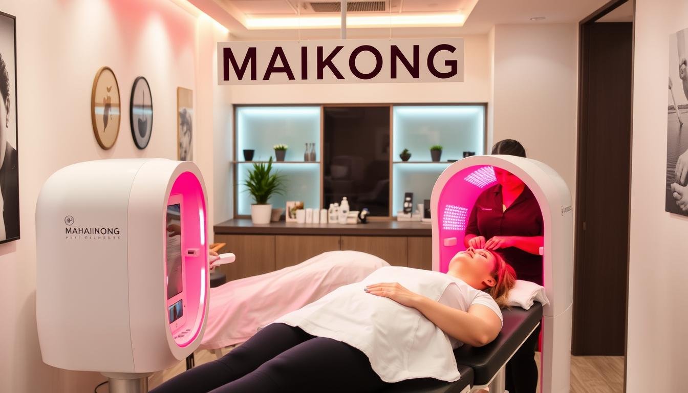 Successful wellness business featuring MAIKONG red light therapy equipment
