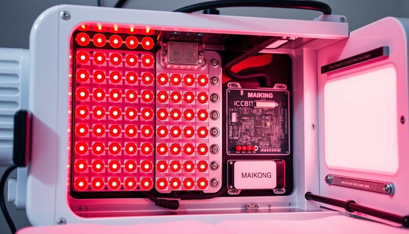 Technical components of MAIKONG red light therapy bed