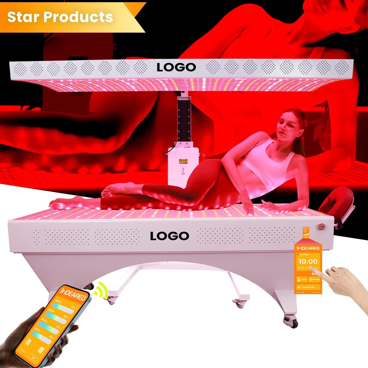 MAIKONG red light therapy bed 