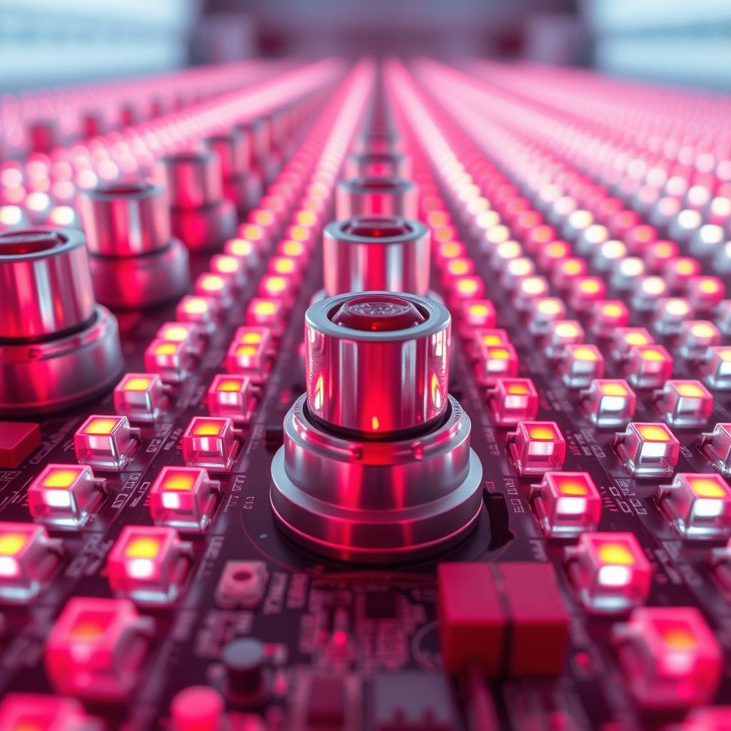 Close-up of MAIKONG's high-quality LED components
