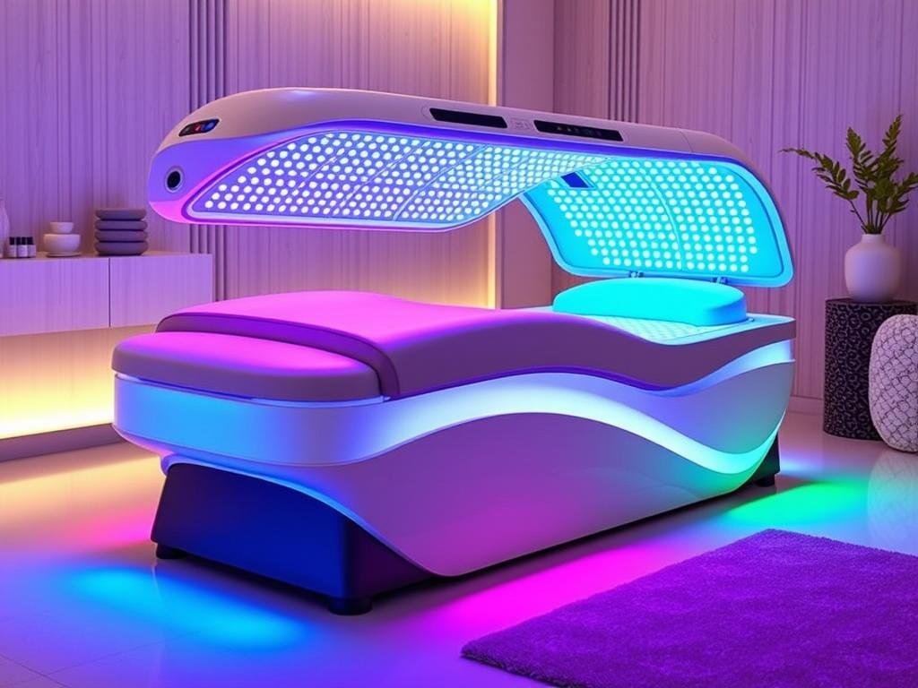 MAIKONG LED Bed with multiple light therapy options