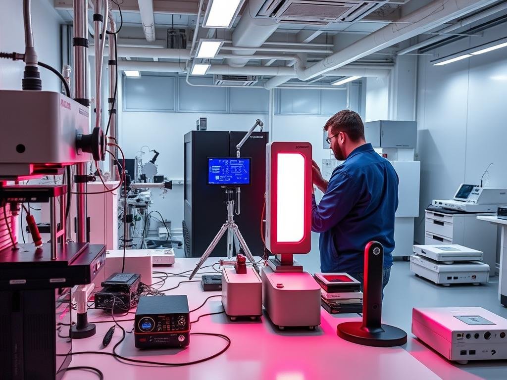 MAIKONG research and development laboratory for red light therapy technology