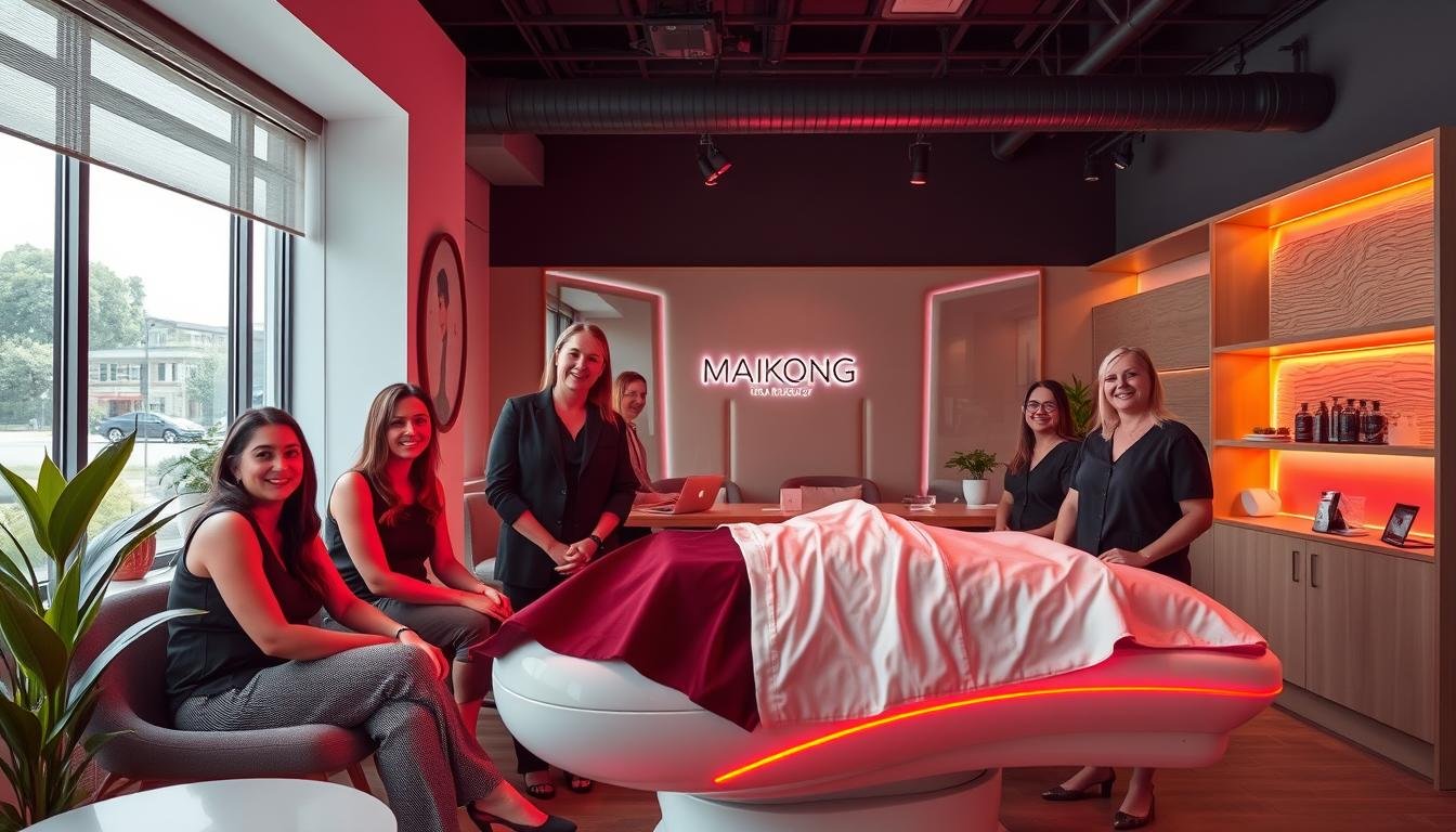 Thriving wellness business with MAIKONG Red Light Therapy Bed
