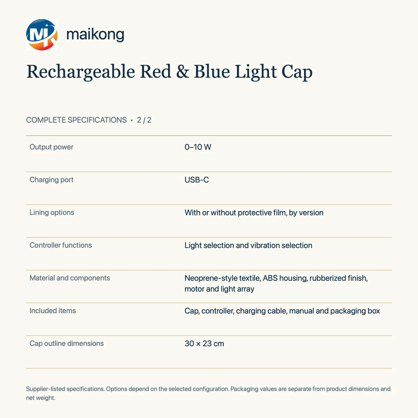 Selecting Wearable LLLT Devices for High‑Throughput Hair Clinics — 20_full_specifications_02.webp